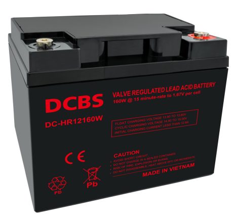 DCBS DC-HR12160W 12V 45Ah szünetmentes/UPS akkumulátor