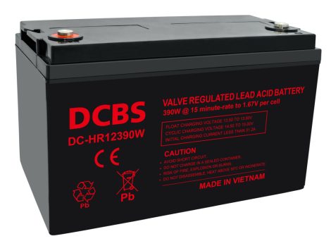 DCBS DC-HR12390W 12V 120Ah UPS battery