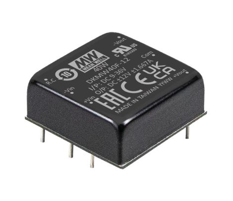 MEAN WELL DKMW40G-15 DC/DC converter; 18-75V / 15V 1,333A; -15V -1,333A; 40W