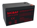 SICBAT SGP7-12 12V 7Ah VRLA battery