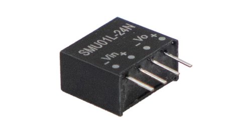 MEAN WELL SMU01N-05N 1 output DC/DC converter; 1W; 5V 200mA; 1,5kV isolated